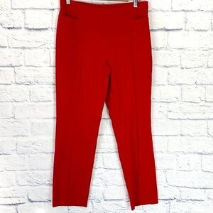 Akris Punto red cropped pants 8